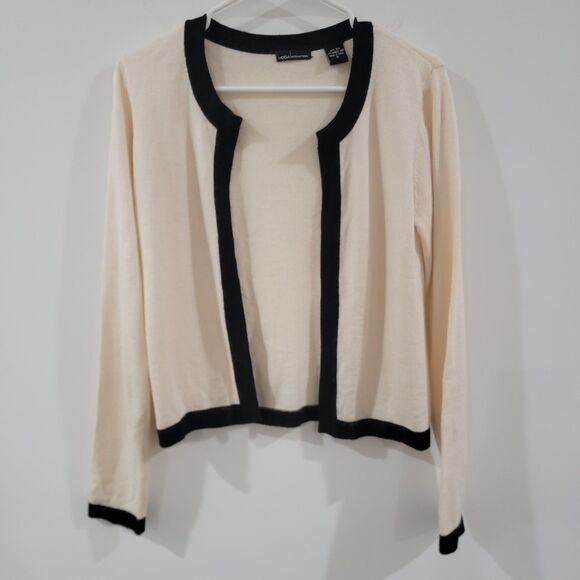 Moda International Womens Cardigan Sweater Size Small Silk Rabbit Hair Luxury - Picture 1 of 6